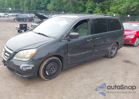 2006 Honda Odyssey Ex из США, поврежденный, VIN 5FNRL38416B450449